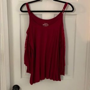 Cold shoulder top